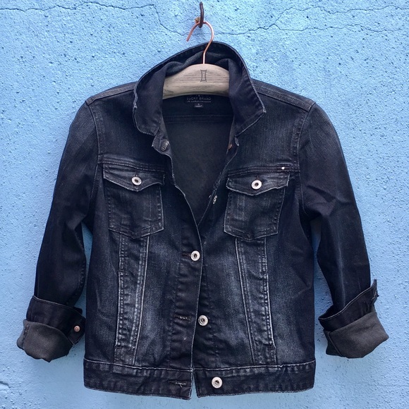 Lucky Brand Black Denim Jacket - Picture 1 of 4