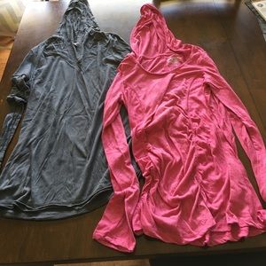 Bundle athletic hooded shirt