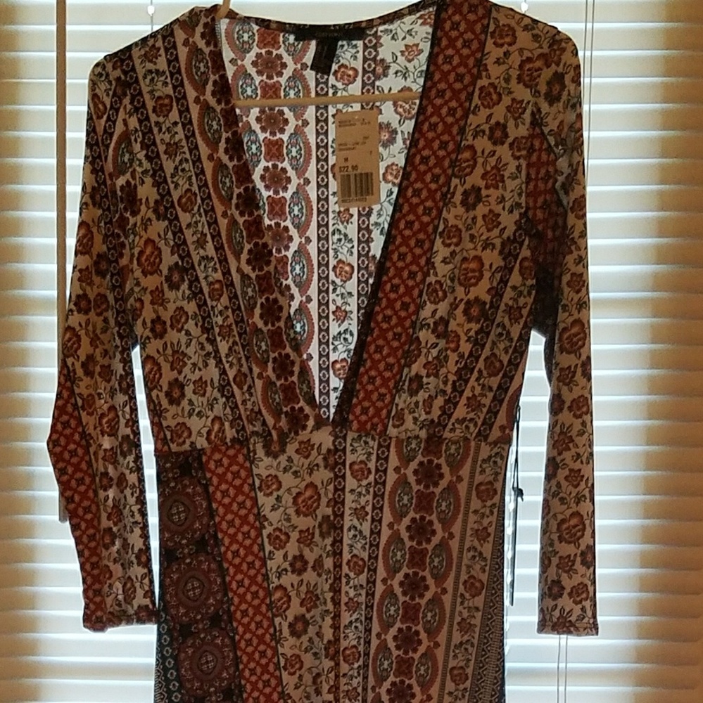 Forever 21 Long Bohemian Style Maxi Dress