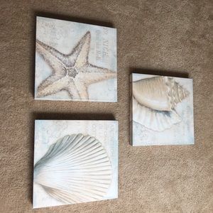 3 square picture canvass