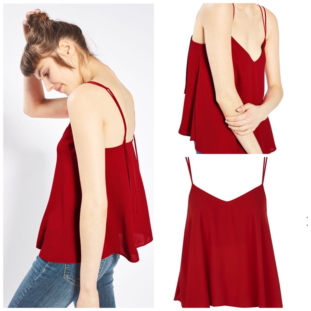 NWT NORDSTROM Topshop Rouleau Camisole