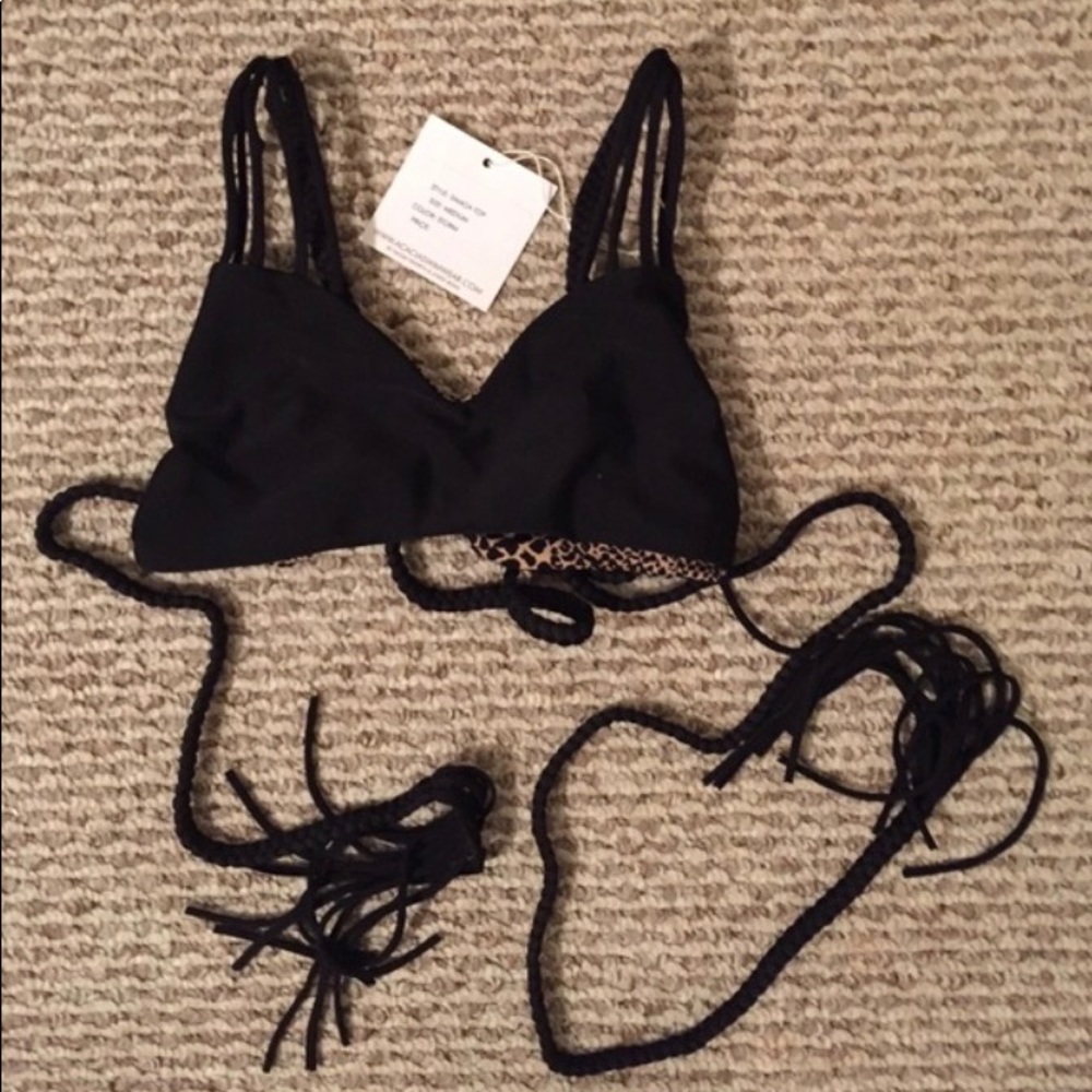 Acacia Samoa Top in storm size medium