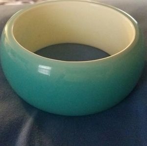 Aqua blue bangle