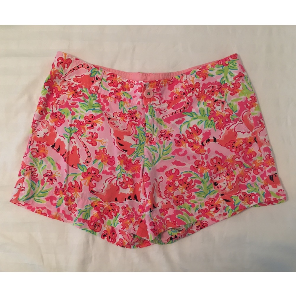 Lilly Pulitzer Tiger Print Shorts