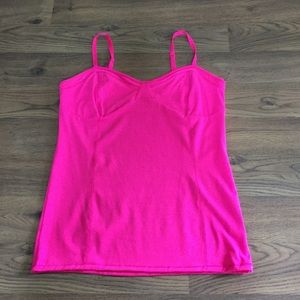 Hot pink cami