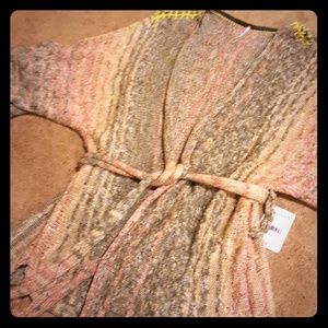 free people kimono wrap sweater