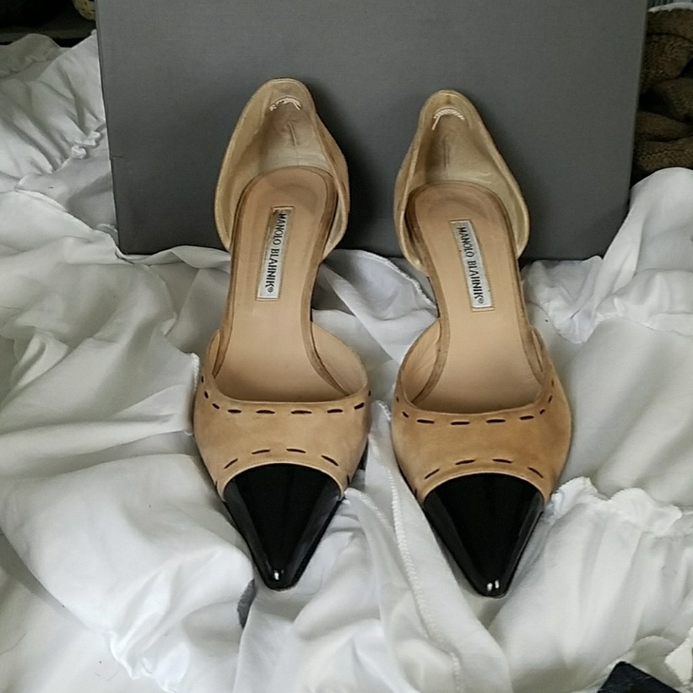 Suede Manolo Blahnik heels - Beautiful
