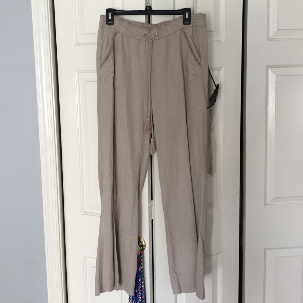 Tan loose pant