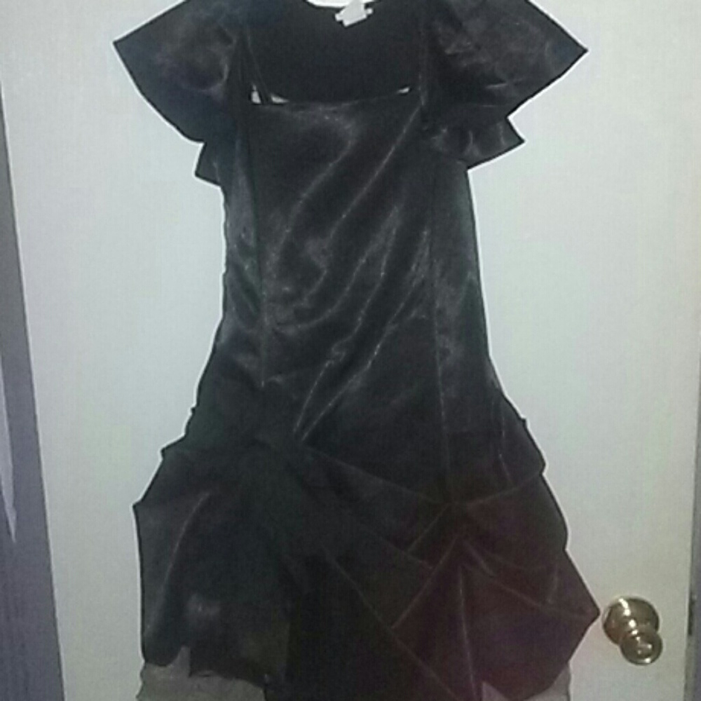 Girls flowergirl dress with matching shrug