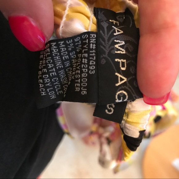 Multicolor Rampage halter top - Picture 4 of 5