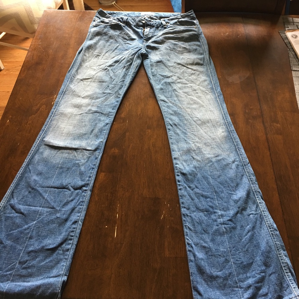 Express DPD light wash Denim