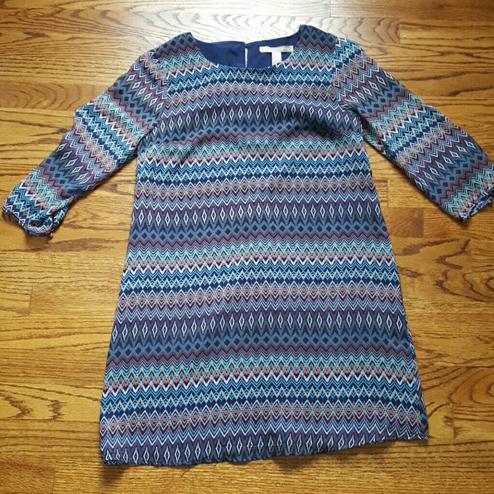 FOREVER 21 Long Sleeve Dress Sz S