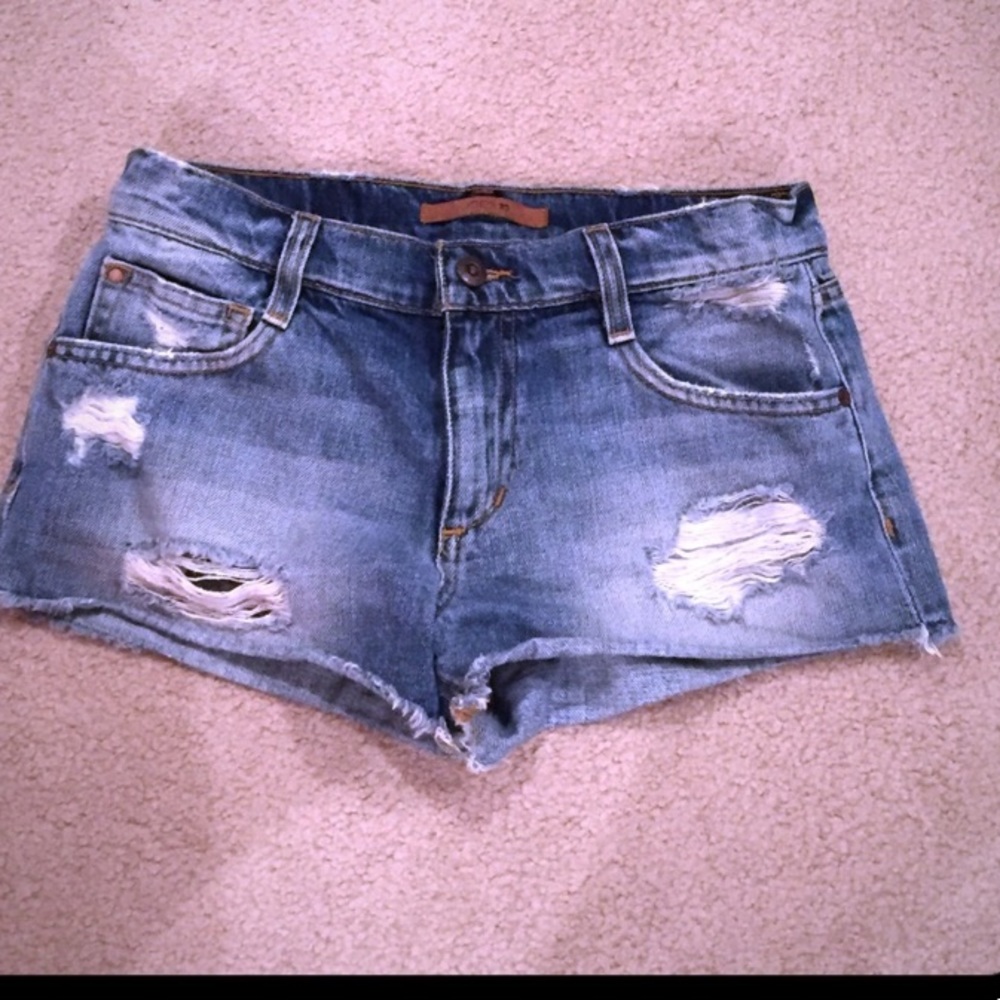 Joes distressed cut off shorts