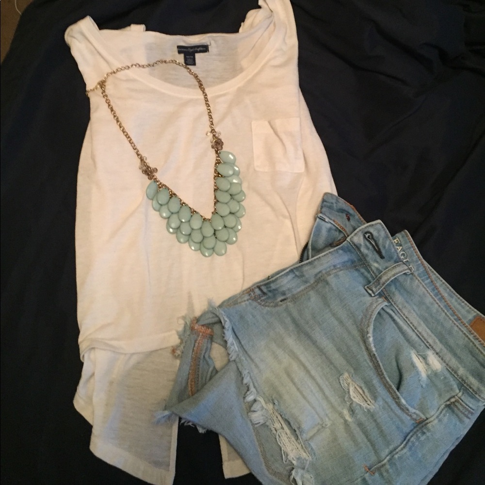✨Francesca's Boutique Green Layered Necklace✨