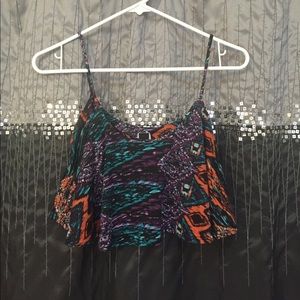 Flowy crop top