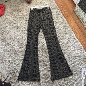 Printed loose fit pant