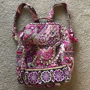 Vera Bradley very berry paisley back pack