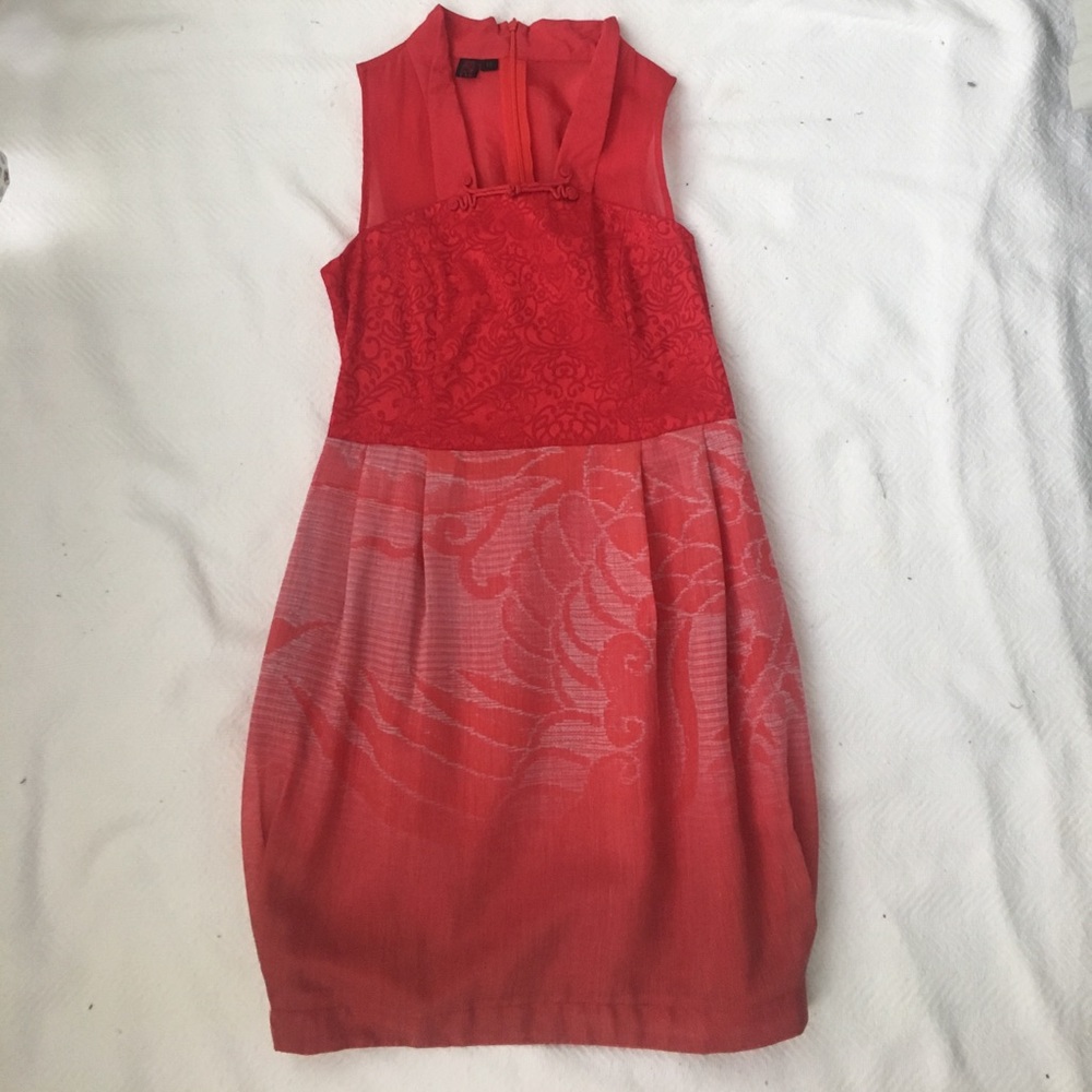 Unique vintage Asian style dress