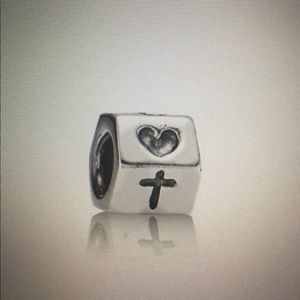 PANDORA Faith. Hope & Love Charm