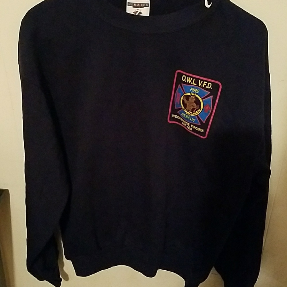 Boy's fire dept sweatshirt