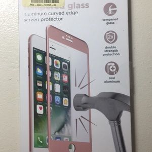 2 Rose Gold Screen Protectors