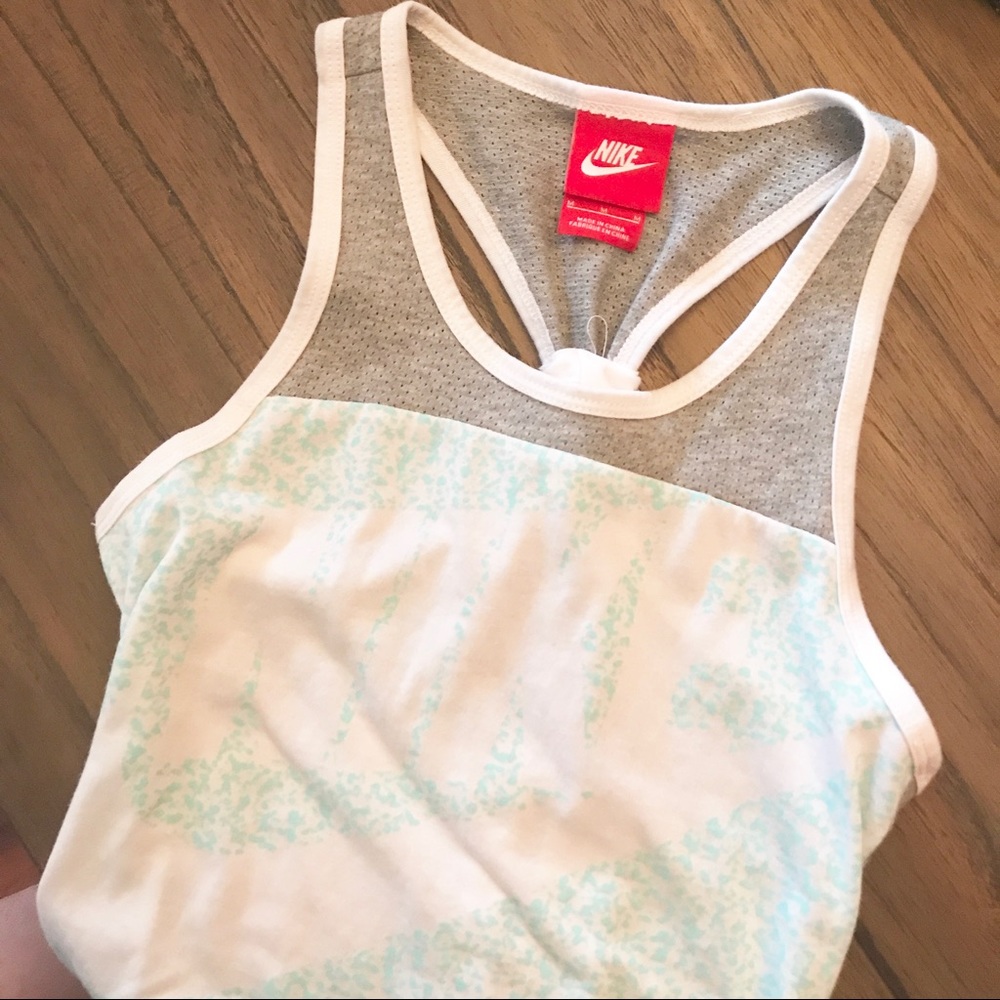 Super Cute Nike Tank for Girls! Gathered Racerback