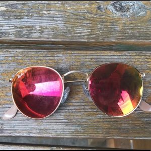 POLARIZED RAY BANS (round)