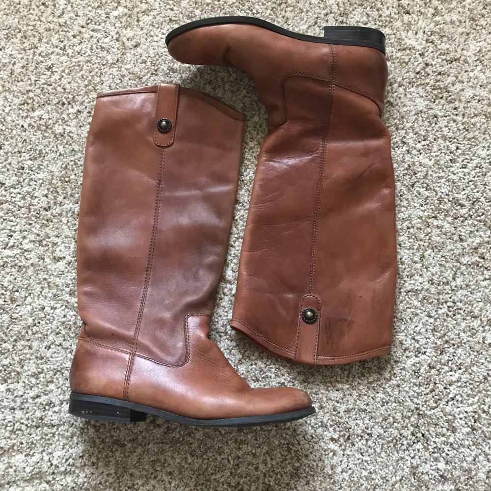 Carlos Santana Leather Boots