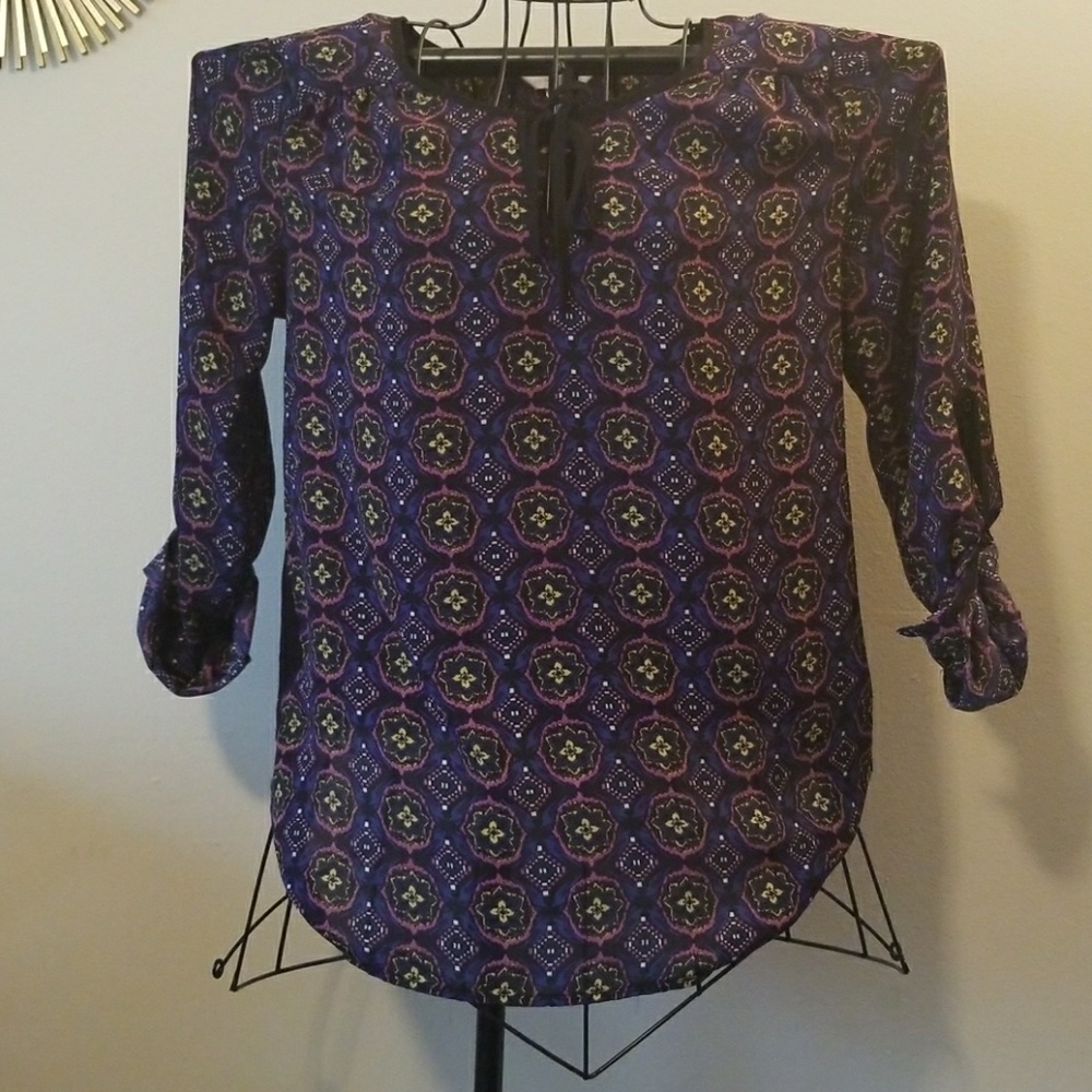 Charming Charlie 3/4 sleeve shirt