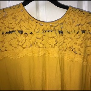 Mustard Yellow top