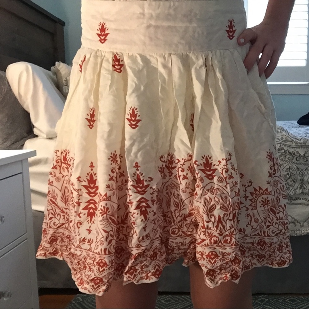 Boho skirt/ shirt with pockets