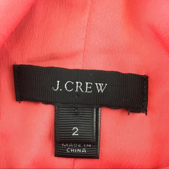 J. Crew Twist-Back Top In Hibiscus Floral Silk - Picture 4 of 8