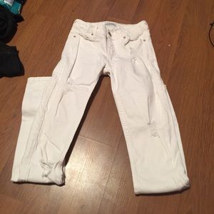 White jeans