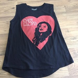 Cher Lloyd muscle tank