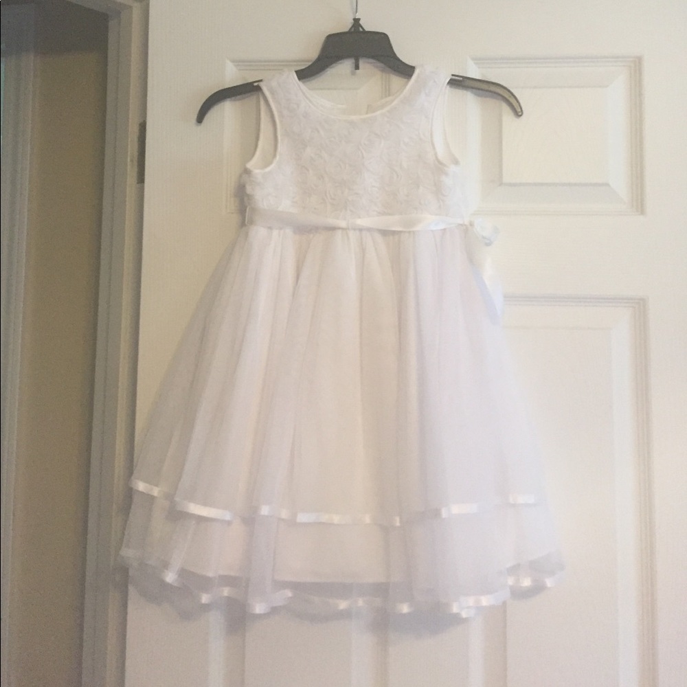 Little girl flower girl dress size 4t
