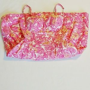 Lilly Pulitzer Pink & Yellow Georgie Dress