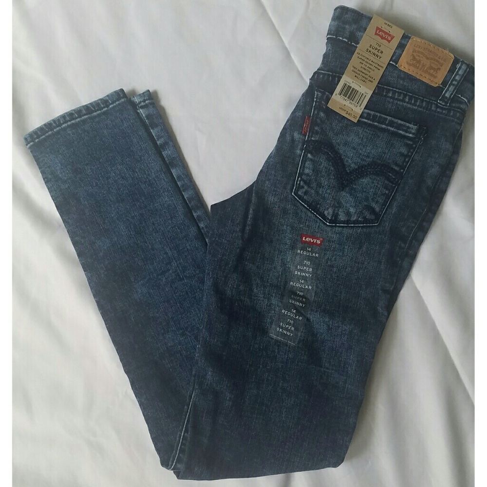 Girls Levi's Super Skinny NWT