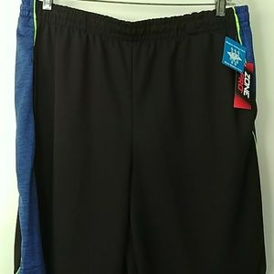 MEN'S BLACK MESH BASKETBALL SHORTS XL