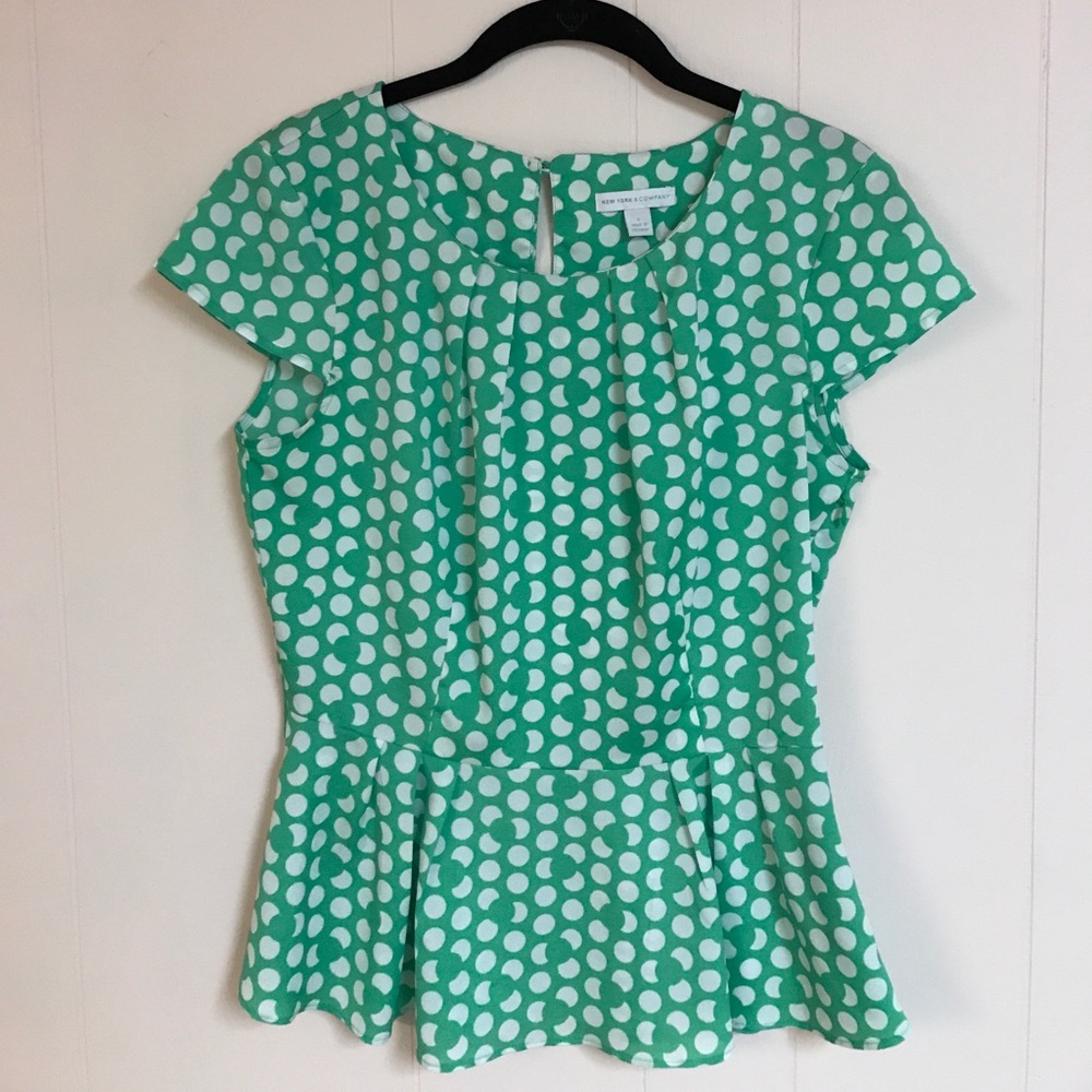 New York & Company peplum top