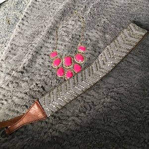 Some fun Accessories;Abercrombie Belt and Necklace