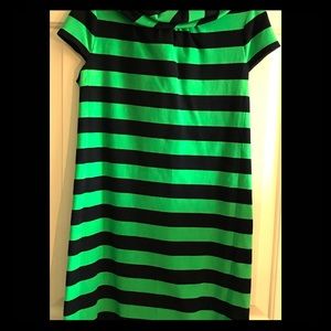 Navy and Green Kate Spade dress