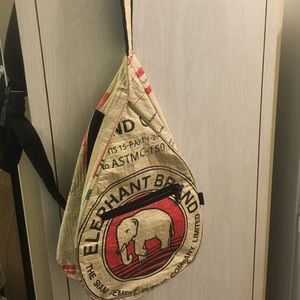 Sling bag recycled torrain bag