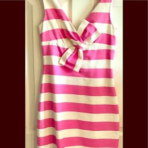 Kate Spade pink and white dress