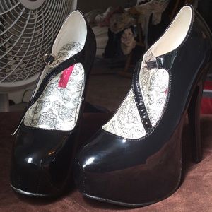 Black vegan leather
