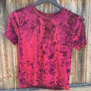 Velvet Red Top