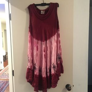 Tie dye dress