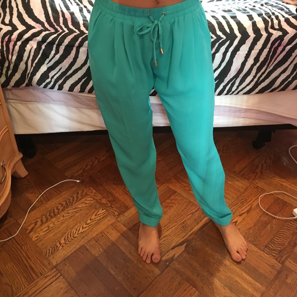 Love & Love Teal Blue Soft Pants