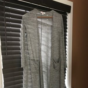 LuLaRoe Sarah Long Duster/Cardigan Sweater