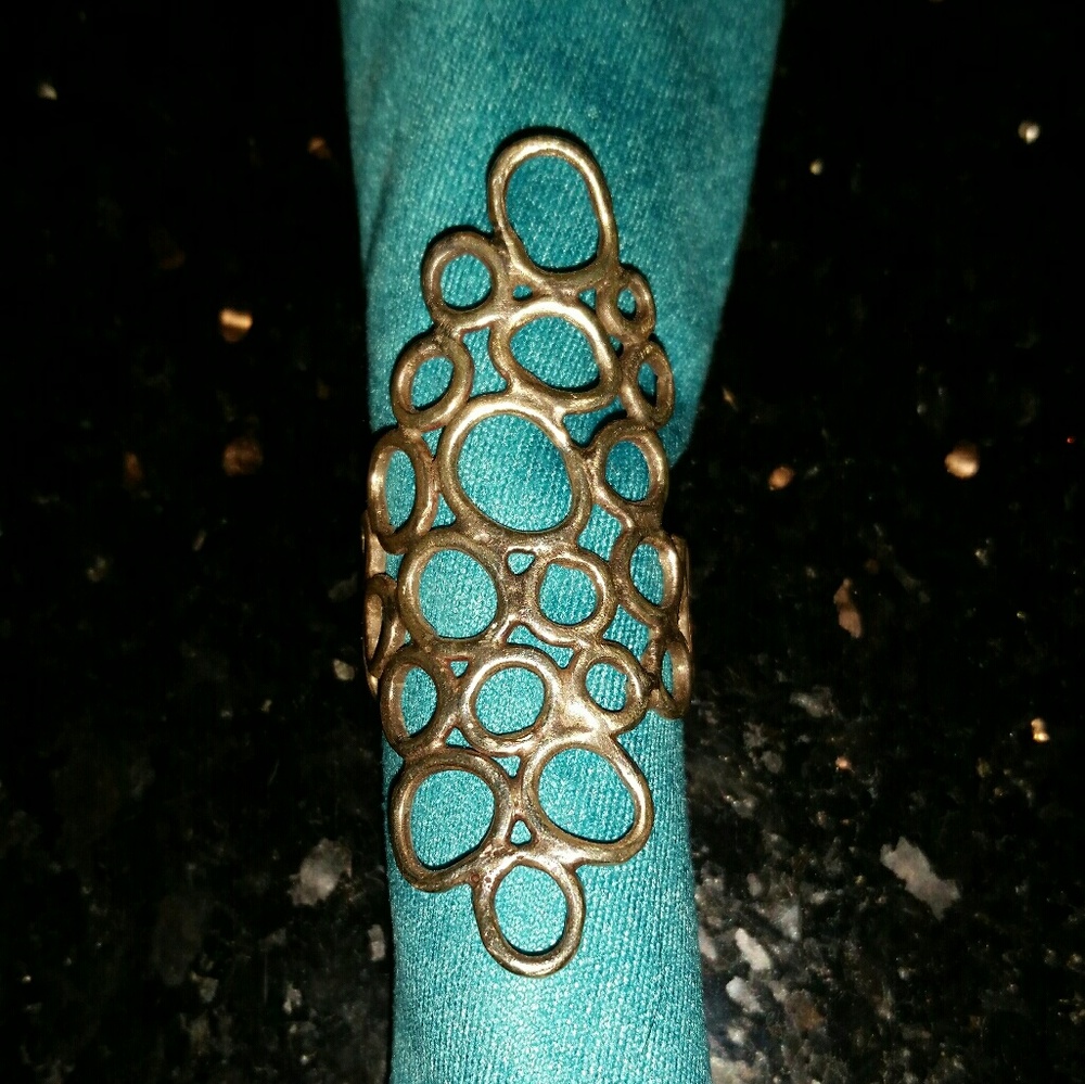One of a kind handmade sterling ring size 8.5