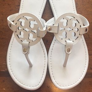 Tory Burch Bleach Miller Sandals Sz 10
